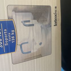 Raised Toilet Seat With Lock And Arms