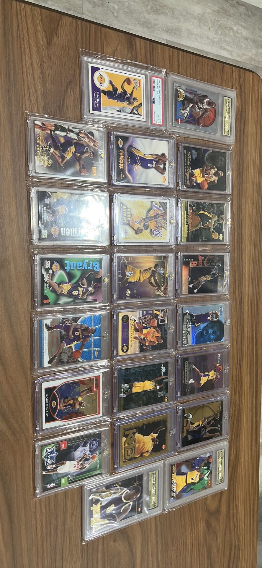 Kobe Bryant Basketball Cards Lot