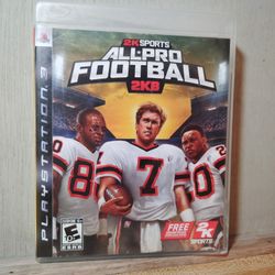 PS3 All Pro Football 🏈