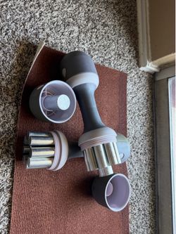 Move out sale - adjustable dumbbells