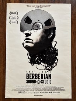 Horror Movie Poster 27x40 – Halloween Decor – Berberian Sound Studio
