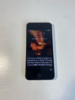 Apple iPhone 5c (16GB, White) Smartphone - Model A1532 (SOLD AS IS)