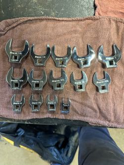 1 1/4- 7/16 Snap-on Crows Feet 3/8 Attachment