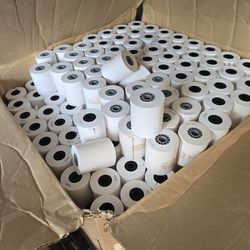 Over 500 2 1/4 in thermal rolls