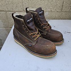 Size 10 M Mens Work Boots Steel Toe