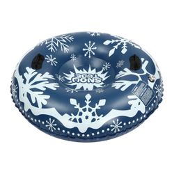 PVC Ski Circle Inflatable Snow Sled