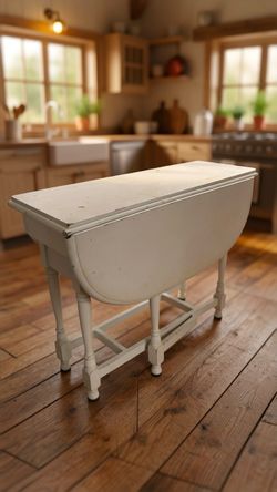 Old style folding table