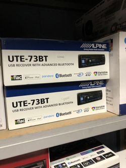 Alpine Ute-73bt On Sale Today For 139.99