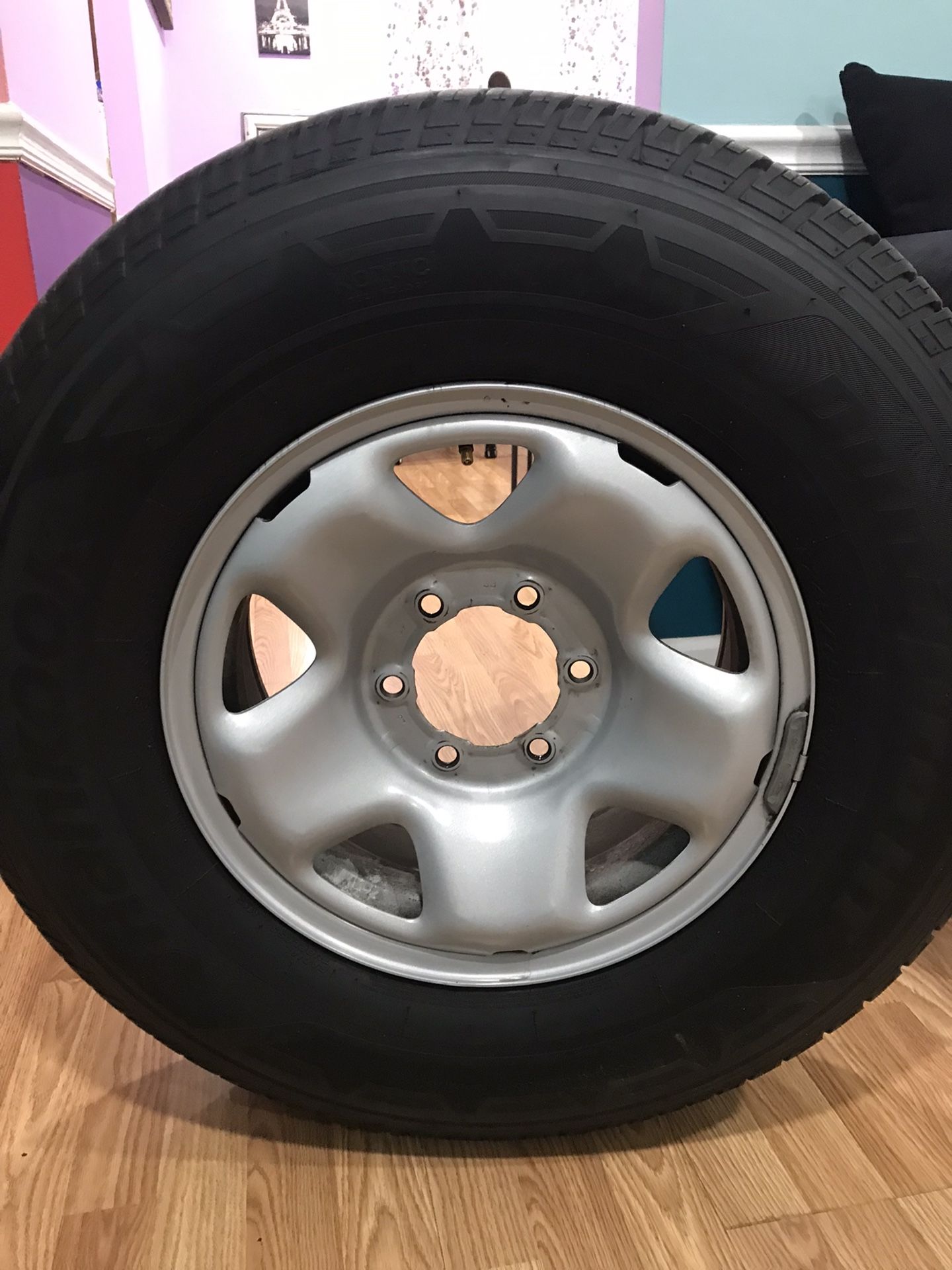 Juego 4 Llantas Con Rin Para Tacoma