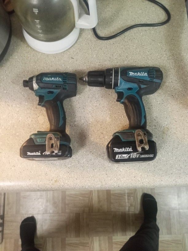 Makita Impact And Drill