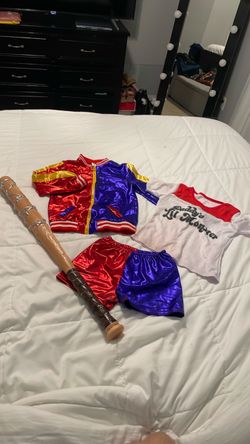 Girls Harley Quinn costume