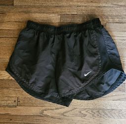 NIKE DRI-FIT BLACK (MED SIZE) SPORTS RUNNING LINER SHORTS PRE-OWNED