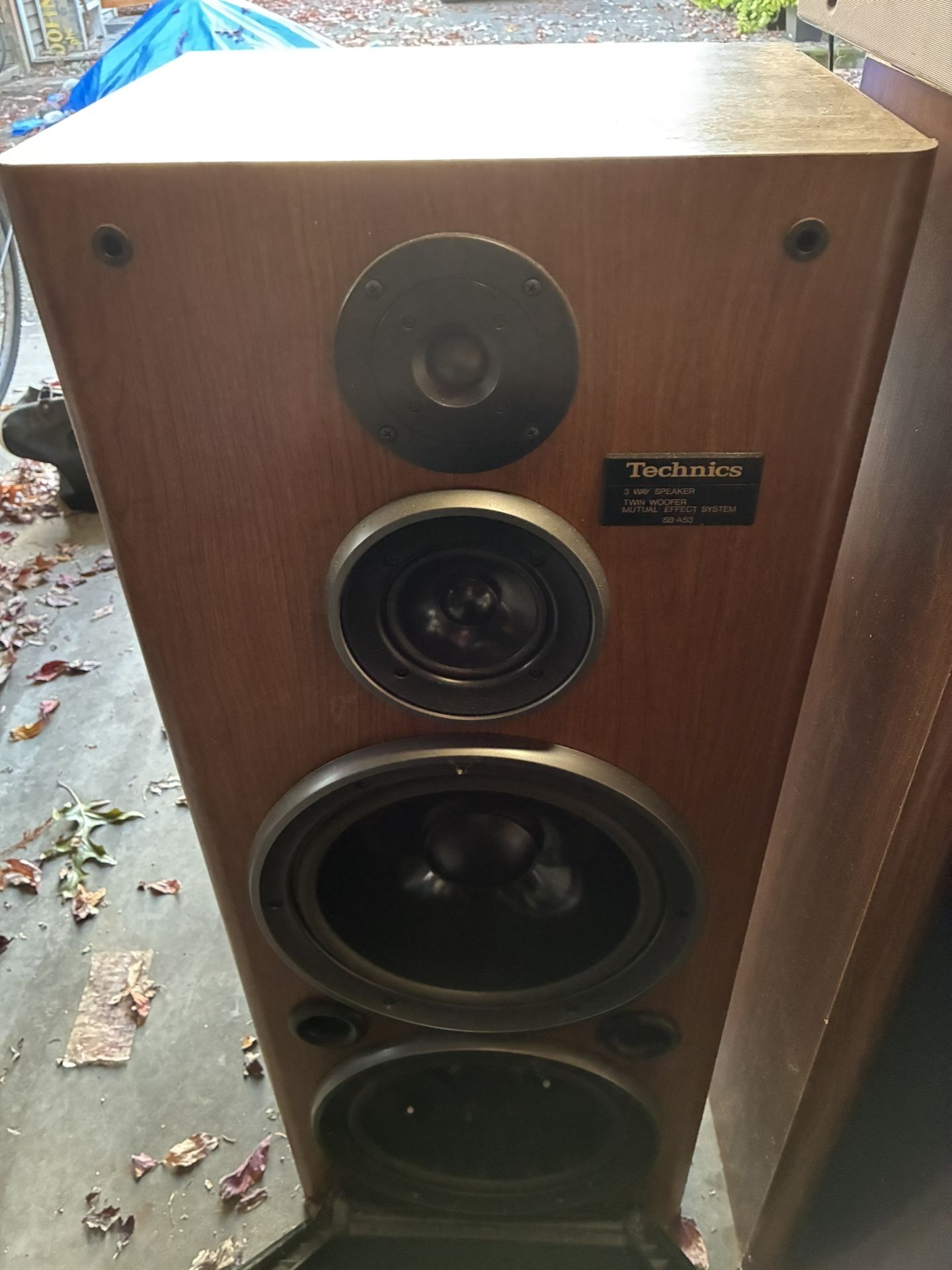 Vintage Technics Tower Speakers