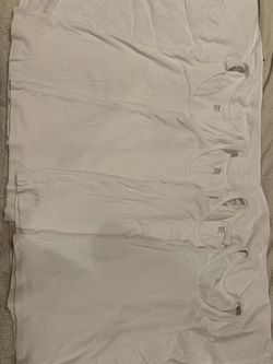 4 GAP White Tank Tops