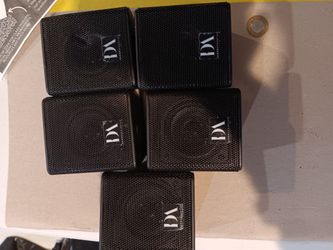 5 Denon Acoustics Small Speakers 
