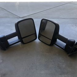 Chevy Silverado Sierra Extended Tie Mirrors