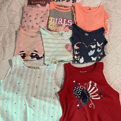 Assorted Girls Shirts 2T