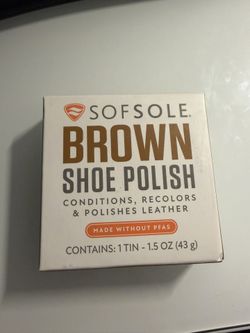 Brand New brown Shoe Polish