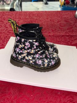 Dr. Martens Toddler Floral Boots