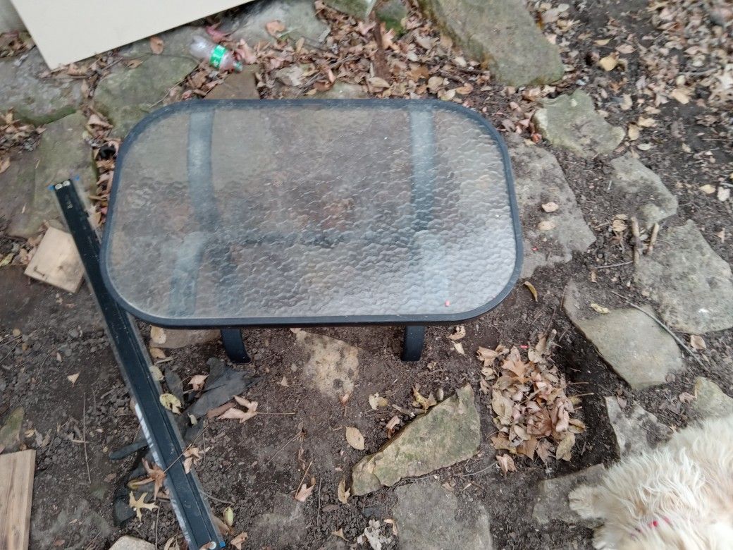 Glass table