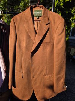 Norm Thompson MicroSuede Blazer 44 Long(XL Tall) New