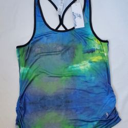 Icyzone Yoga Top Workout Clothes Activewear Tank Top 
Women's Size M