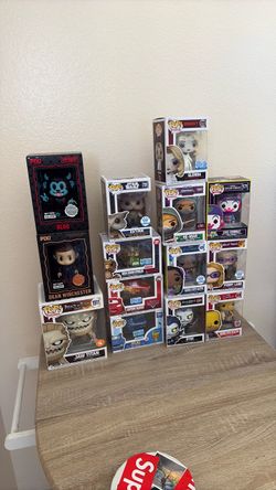 Funko Pop Lot – 15+ Figures, Mixed Exclusives