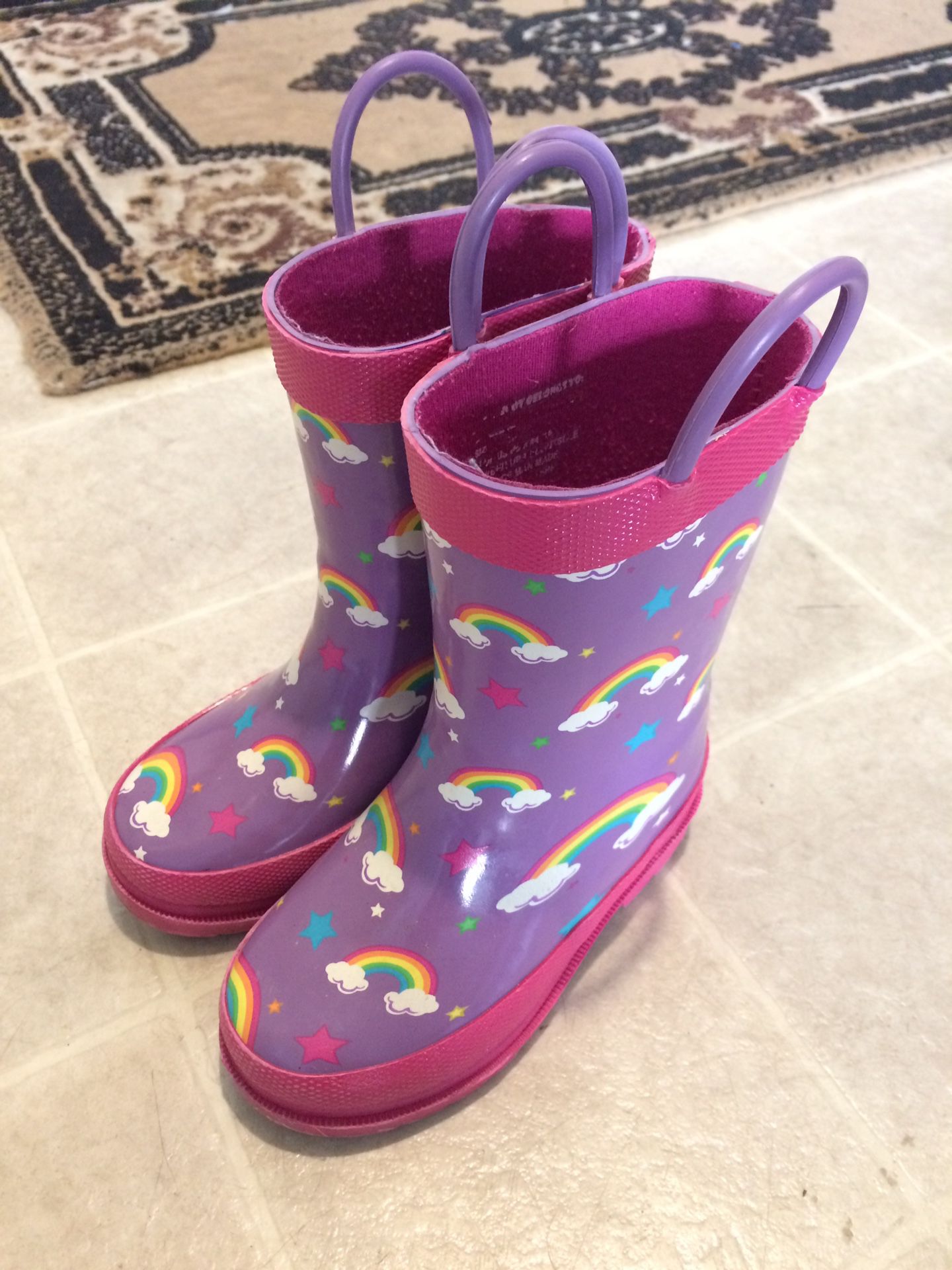 Toddler rain boots size 7/8