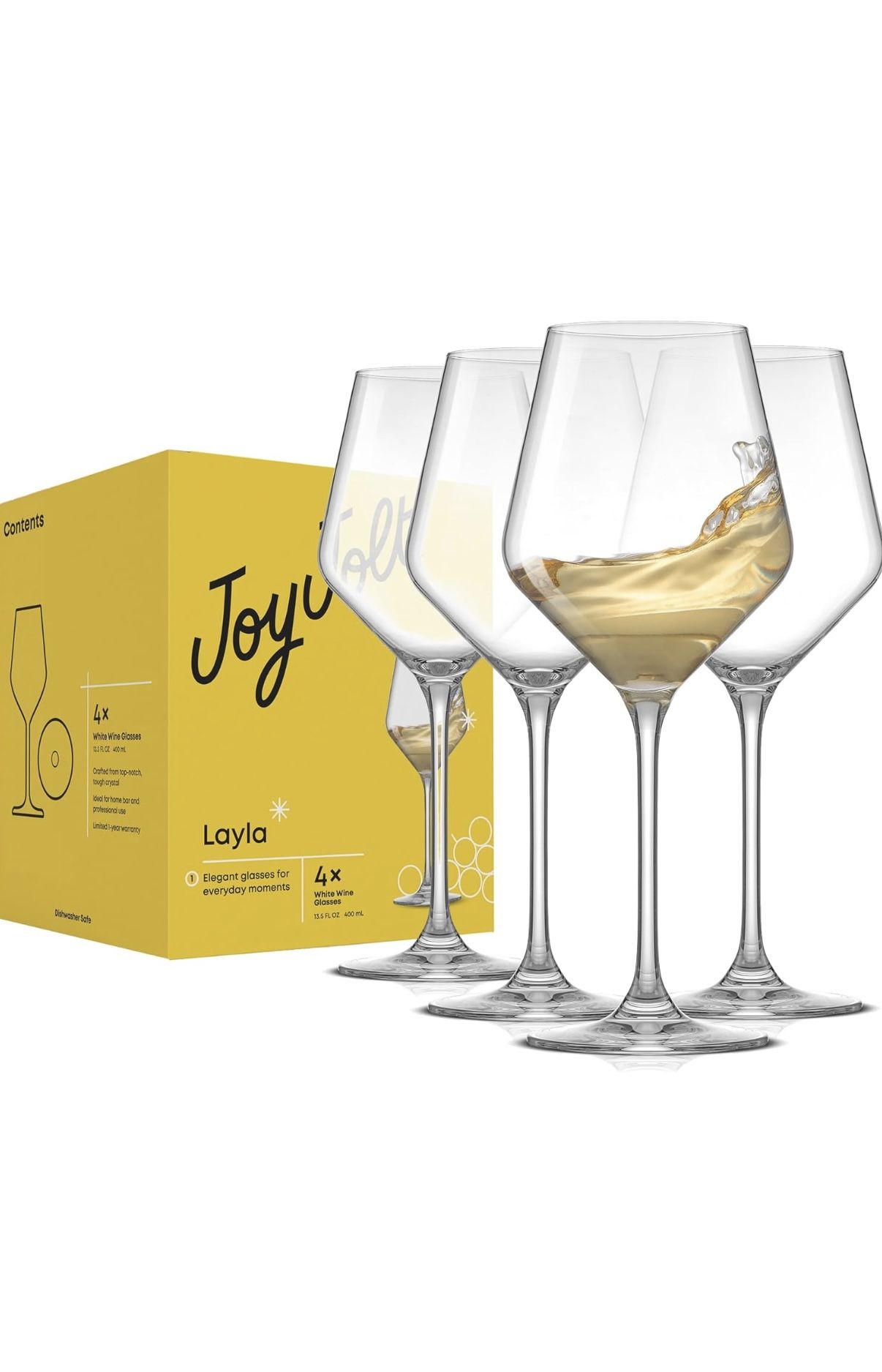 White Wine Stem Glasses