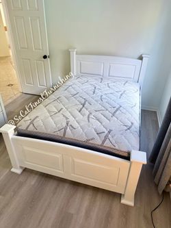 New Full Bed With Mattress 