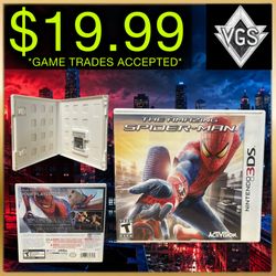 The Amazing Spider-Man Nintendo 3DS 2012 Activision Complete CIB Tested