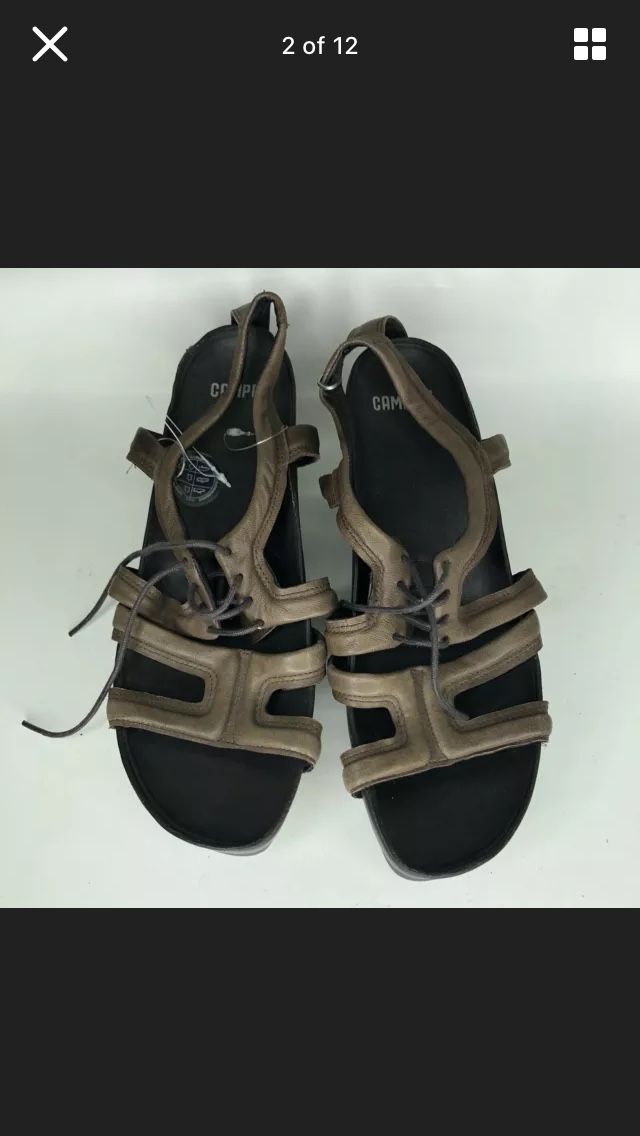 Camper Sandals Women Size 41 US 10 Brown Color