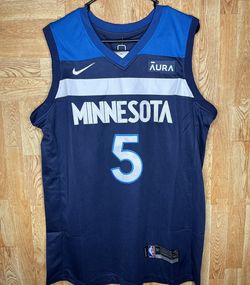 Anthony Edwards Minnesota Timberwolves Blue Jersey