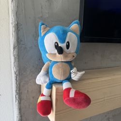 Sonic Hedgehog Plush/ Stuffed Animal