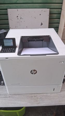 HP LaserJet Enterprise series monochrome laser printer.
