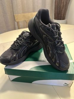 NIB Black Puma Inverse Upgrade Shoes