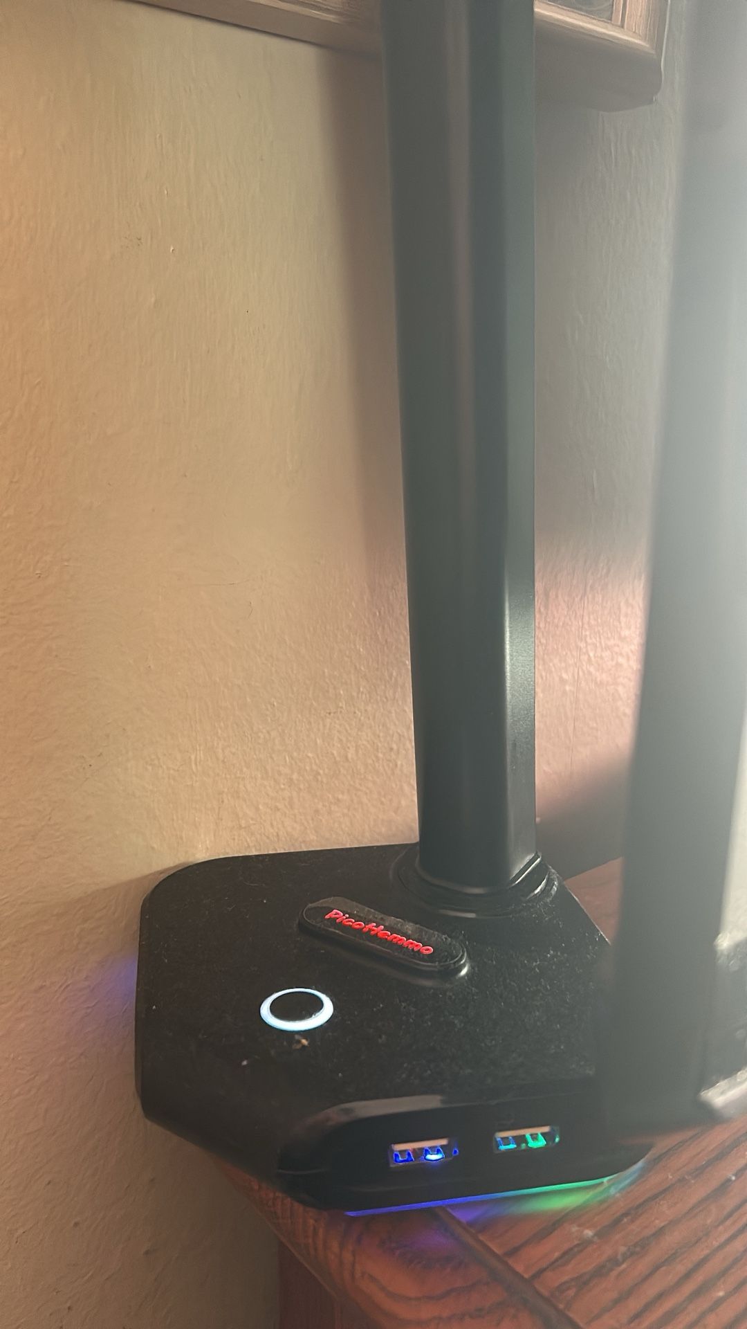 Neon Led Headset Stand