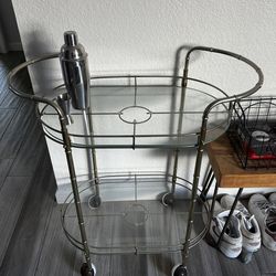 Vintage Bar Cart