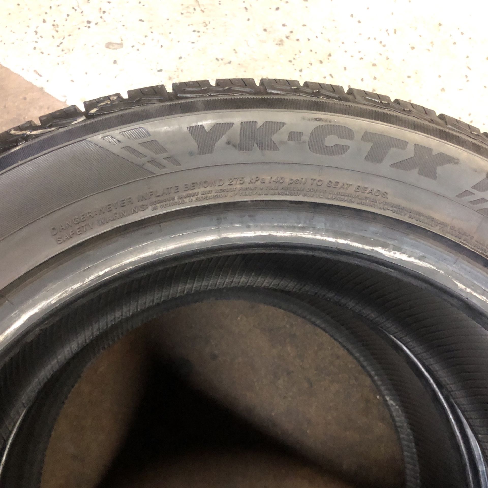 235/55/18 (2) PAIR YOKOHAMA YKCTX for Sale in Los Angeles, CA OfferUp