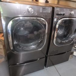 washer and dryer