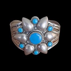 5 Chunky VINTAGE BRACELETS $40