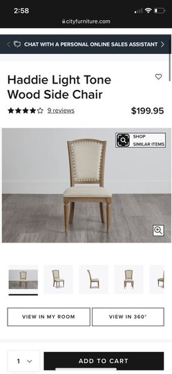 Five city furniture Dinning Chairs
