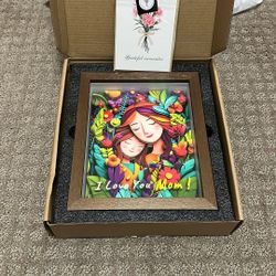 Mom Birthday Gifts from Daughter, Hademade 3D
