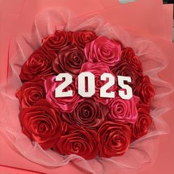 Ribbon Rose Bouquets 