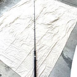Like New Hardly Used Daiwa (Graphite-Eliminator) 8-1/2ft  2 Piece light medium action, fishing rod