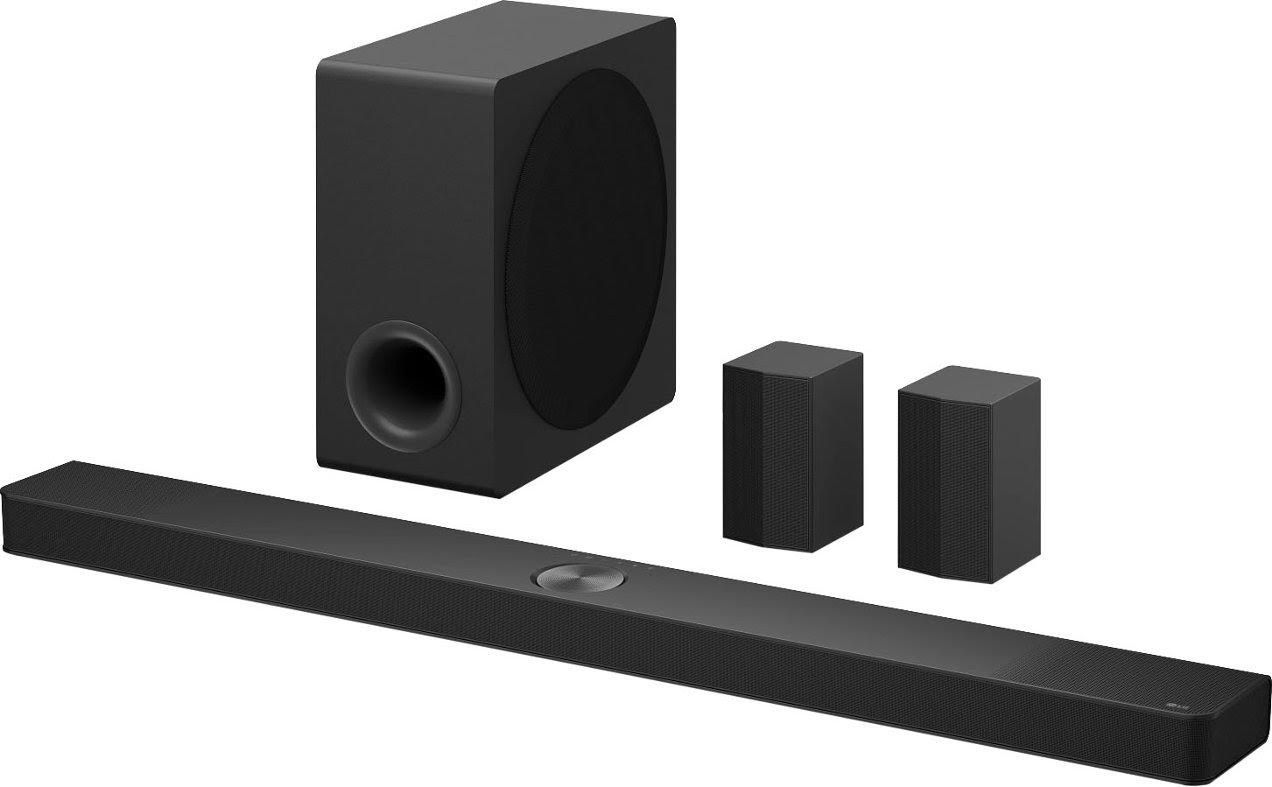 NEW 2024 LG S90TR - 7.1.3 Channel Soundbar with Wireless Sub and Rear Speakers