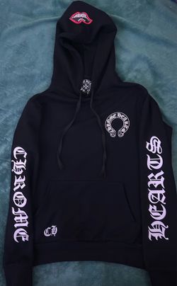 AUTHENTIC Mens Chrome Hearts x Matty Boy Chomper Horseshoe Hoodie