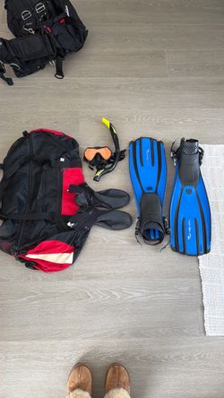 Men Snorkeling kit