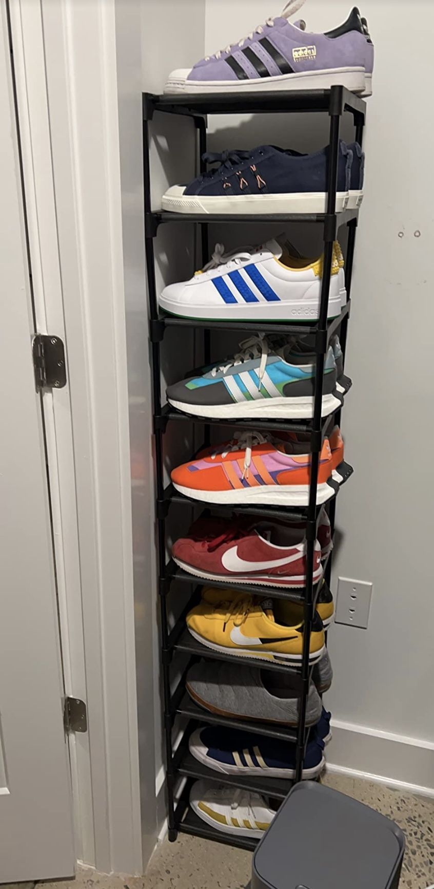 10 Tier Narrow Shoe Rack/Organizer