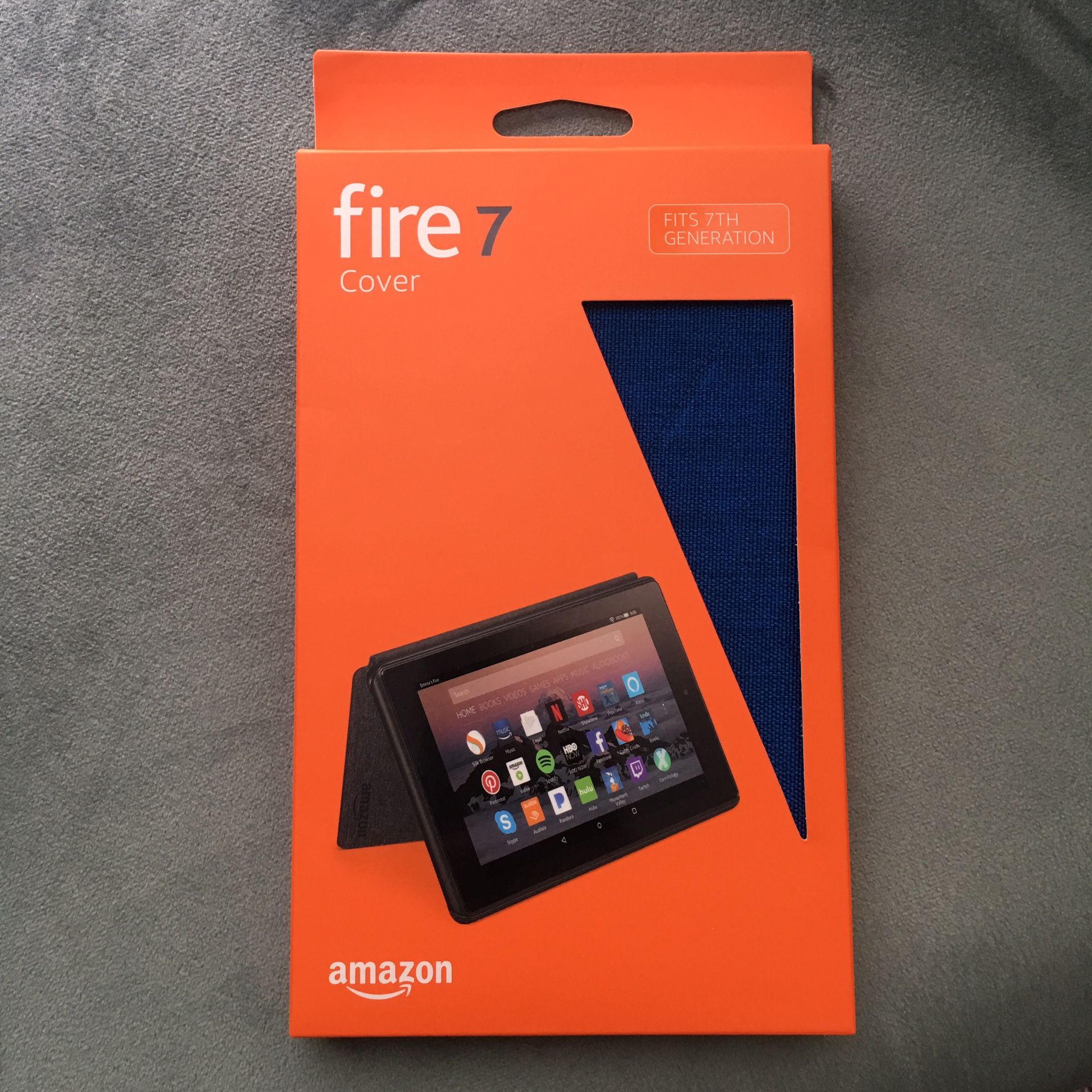 Amazon fire tablet 7 case blue